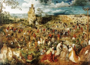 Pieter Bruegel, Salita al calvario