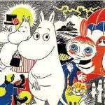The Moomins, comic book cover by Tove Jansson
