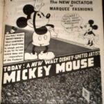 campagna pubblicitaria propagandista, Mickey Mouse - Mussolini