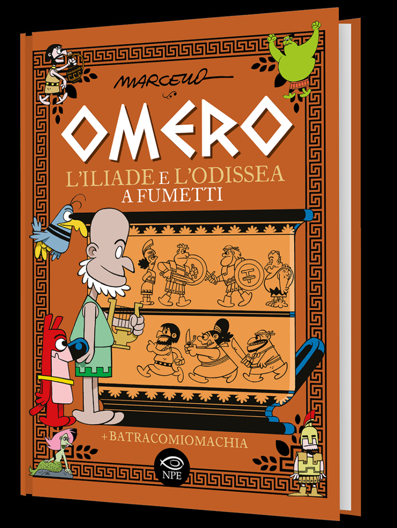 Marcello Toninelli Omero Iliade Odissea a fumetti